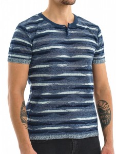 Джемпер короткий рукав 2242 джинс 1