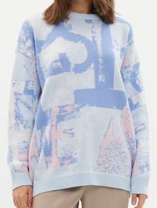 Джемпер л1371 голубой