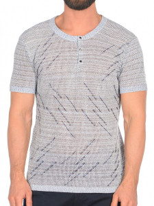 Джемпер короткий рукав 22315 джинс