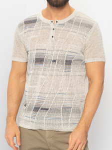 Джемпер короткий рукав 22309 лен