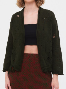 Кардиган л21342 олива