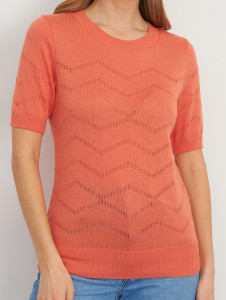 Джемпер короткий рукав л21314 афина