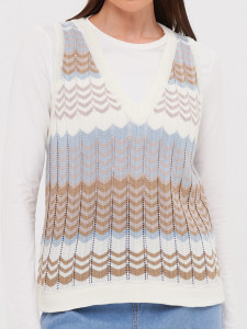 Жилет л21351 бежевый