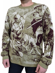 Джемпер 2531 олива