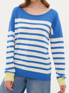 Джемпер л21348 синий