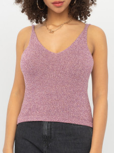 Джемпер короткий рукав л21194 фиалка