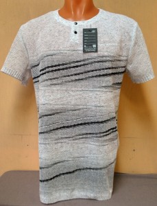 Джемпер короткий рукав 1830 серый 1