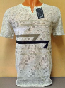 Джемпер короткий рукав 1552 лен 1