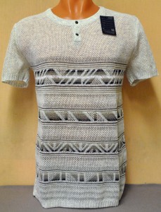 Джемпер короткий рукав 1555 лен 2