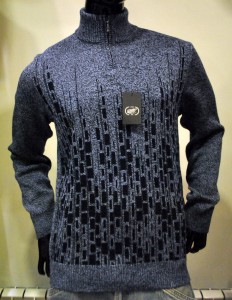 Джемпер короткая молния 1890 джинс 1