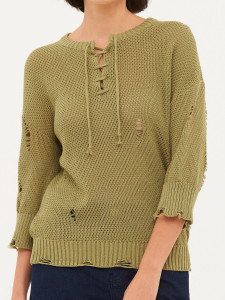Джемпер л1319 олива