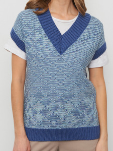 Жилет л1189 незабудка