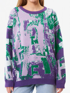 Джемпер л1371 лиловый
