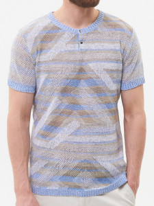 Джемпер короткий рукав 2245 серый