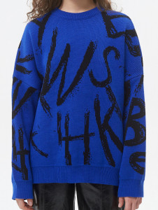 Джемпер л1362 василек