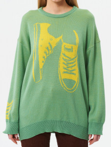 Джемпер л1398 зеленый