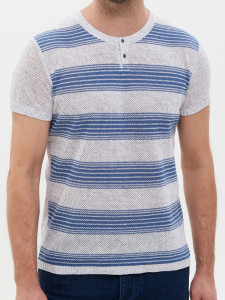 Джемпер короткий рукав 2320 джинс 1