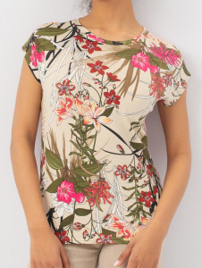 Джемпер короткий рукав л21232 нимфея 2