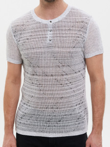 Джемпер короткий рукав 22315 серый 2