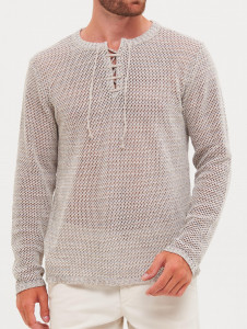 Джемпер 22142 лен