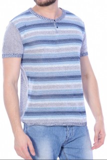 Джемпер короткий рукав 1969 серый 2