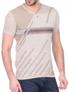 Джемпер короткий рукав 1705 лен 1