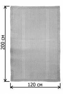 Плед/Плед 120х200 н1983 ассорти бордовый