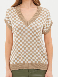 Жилет л1335 жемчужный