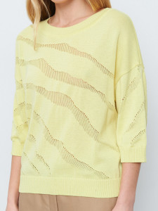 Джемпер короткий рукав л1329 карнелия