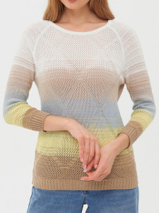 Джемпер л1345 бежевый