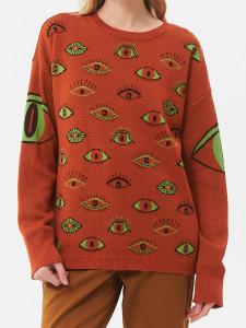 Джемпер л1395 терракот