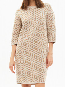 Платье л1449 жемчужный