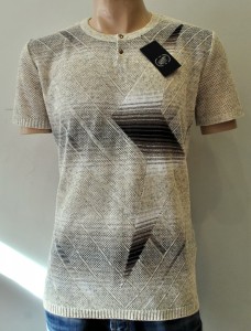 Джемпер короткий рукав 1828 лен 2