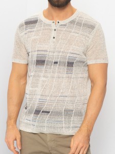 Джемпер короткий рукав 2309 лен