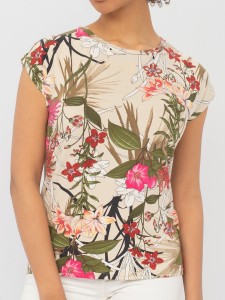 Джемпер короткий рукав в1232 нимфея