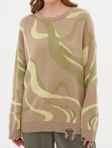 Джемпер л1347 бежевый