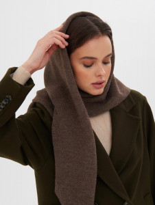 Шарф (косынка) а21300 кофе