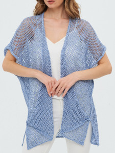 Кардиган л0331 голубой