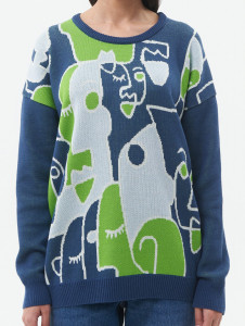 Джемпер л1404 джинс