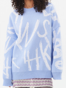 Джемпер л1362 голубой