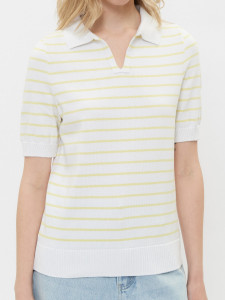 Джемпер короткий рукав л1505 желтый