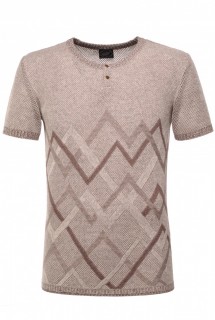 Джемпер короткий рукав 2118 лен1