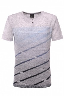 Джемпер короткий рукав 2120 серый 1