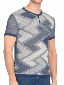 Джемпер короткий рукав 2238 джинс 1