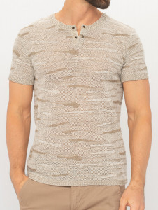 Джемпер короткий рукав 2115 лен 1