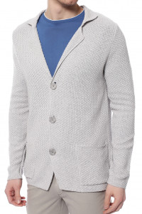 Кардиган 22228 серый