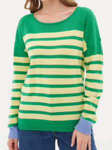 Джемпер л21348 зеленый