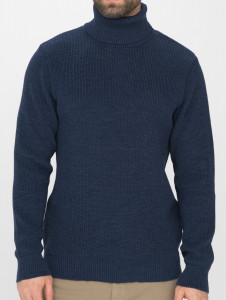 Джемпер высокое горло 42364 джинс