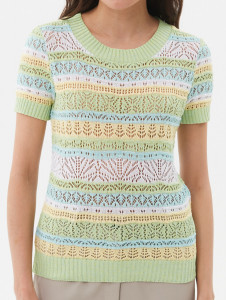 Джемпер короткий рукав л1240 лето