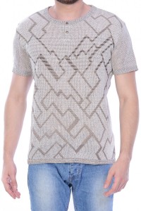 Джемпер короткий рукав 1835 лен 1